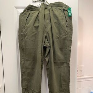 Gap joggers, green khaki